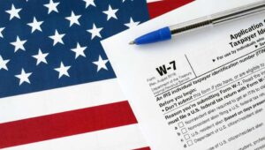 W7 form for ITIN application